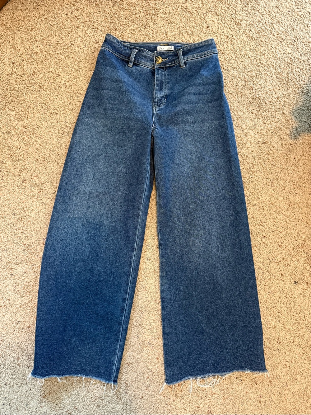 Dex Wide Leg Crop Jeans